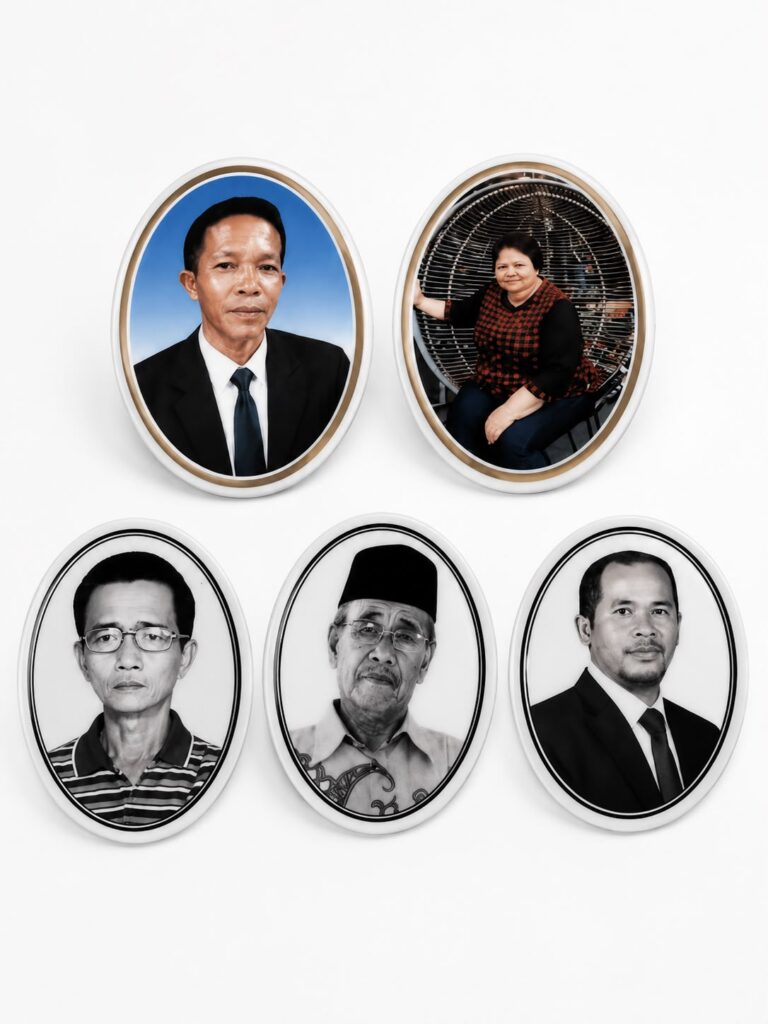 Contoh foto keramik nisan porcelain