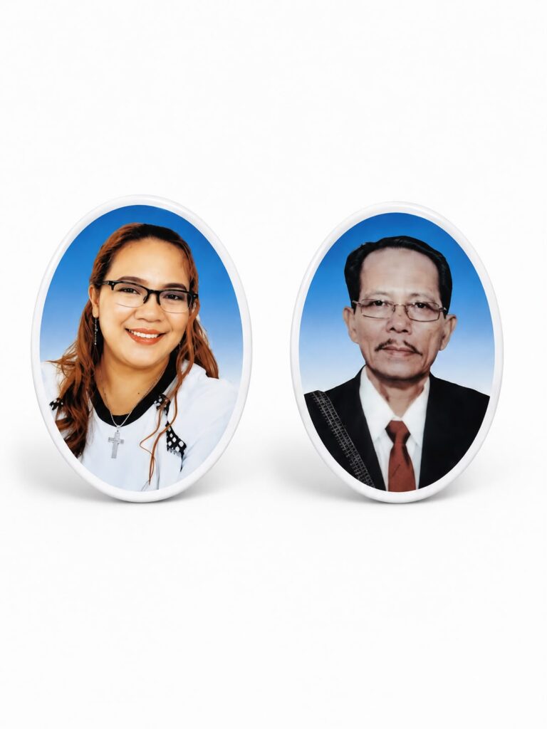 Contoh foto keramik nisan porcelain